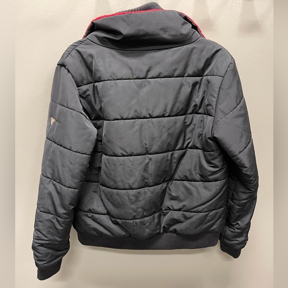Guess Black Jacket with Red Interior - Picture 2 of 5
